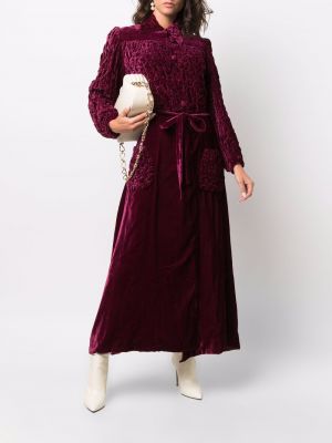 Vestido largo A.n.g.e.l.o. Vintage Cult violeta