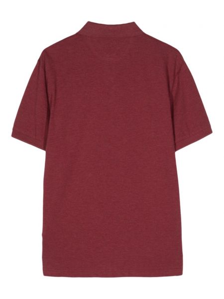Siuvinėtas polo marškinėliai Hackett raudona