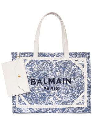 Nákupná taška s paisley vzorom Balmain