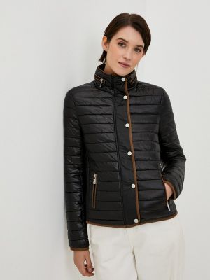 Утепленная демисезонная куртка W.sharvel черная