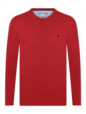 Пуловер Denim Culture червено
