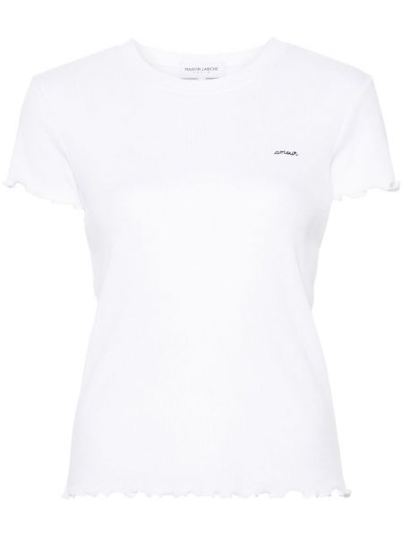 T-shirt Maison Labiche hvid