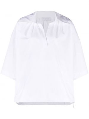 Риза с v-образно деколте Christian Wijnants бяло