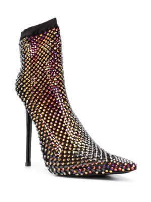 Auliniai batai su kristalais Le Silla juoda
