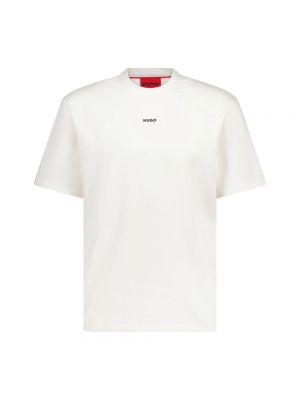 Koszulka bawełniana Hugo biała
