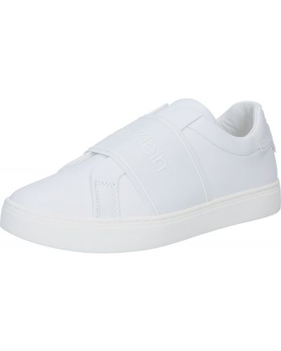 Sneakers slip-on Calvin Klein λευκό