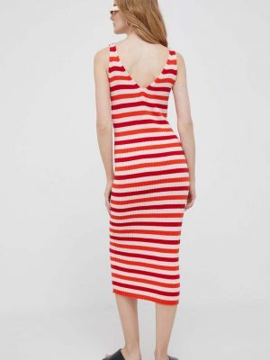 Rochie midi din bumbac United Colors Of Benetton