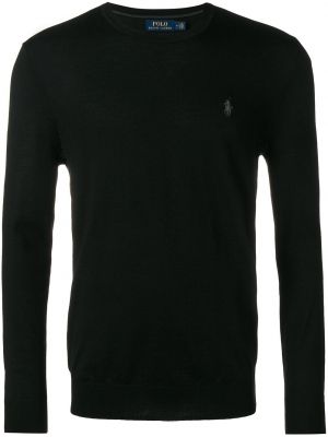 Jersey de tela jersey de tela jersey Polo Ralph Lauren negro