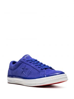 Stern sneaker Converse One Star blau