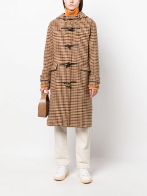 Manteau en laine à carreaux Mackintosh