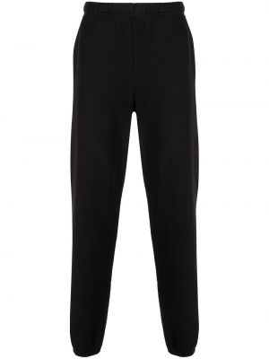 Spodnie sportowe bawełniane Les Tien czarne