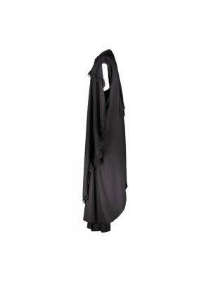 Sukienka długa koronkowa Balenciaga czarna