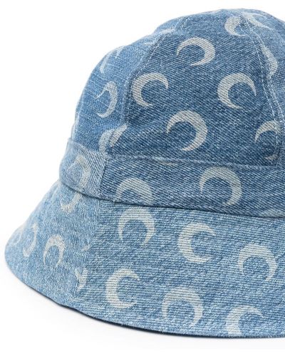 Mütze mit print Marine Serre blau
