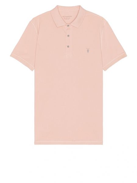 Polo yaka tişört Allsaints pembe