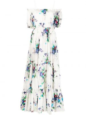 Trykt floral dress Luisa Beccaria