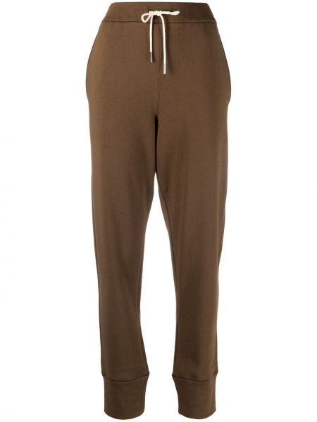 Pantalones de chándal con bordado Jil Sander marrón