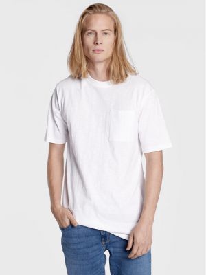T-shirt Solid weiß