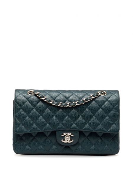 Класически чанта за ръка Chanel Pre-owned синьо