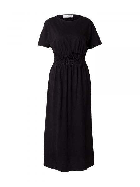Šaty s elastickým pásom Selected Femme čierna
