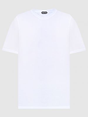Вишита футболка Tom Ford біла