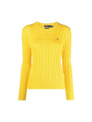 Sweter Polo Ralph Lauren żółty