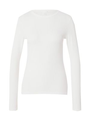 T-shirt a maniche lunghe Qs By S.oliver bianco