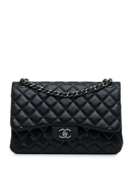 Klasična torbica za čez ramo Chanel Pre-owned modra