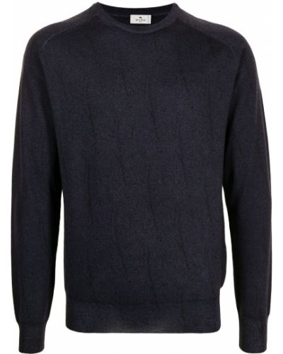 Chunky pulover Etro modra