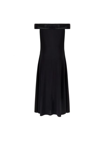 Mini vestido Emporio Armani negro