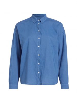 Бархатная льняная рубашка на пуговицах Velvet By Graham & Spencer