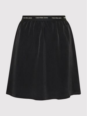 Mini sukně Calvin Klein Jeans, černá