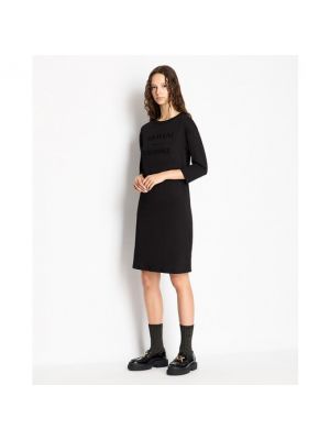 Mini vestido Armani Exchange negro