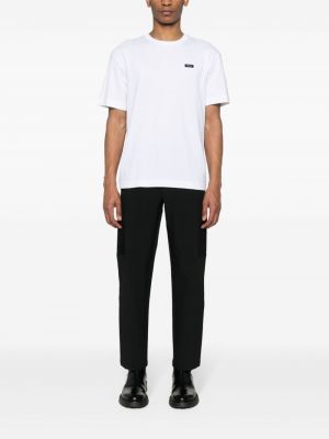 Kokvilnas t-krekls Calvin Klein balts