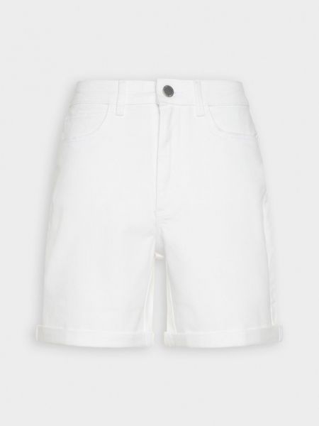 Szorty jeansowe Vila białe