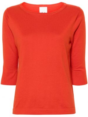 Pull en tricot Allude rouge