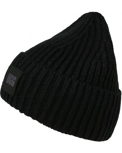 Chunky шапка Ugg черно