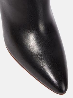 Leder ankle boots Chloã© schwarz