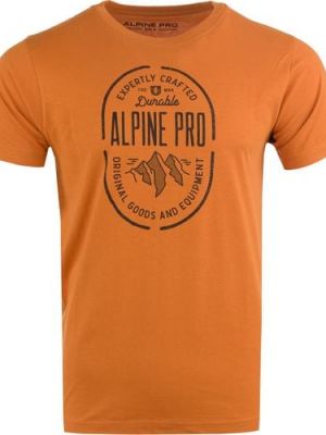Polokošeľa Alpine Pro zlatá