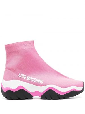 Sneakers Love Moschino rosa