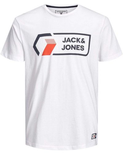Футболка Jack & Jones, белая