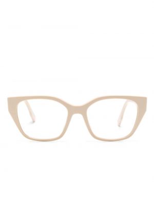 Okulary Fendi Eyewear beżowe