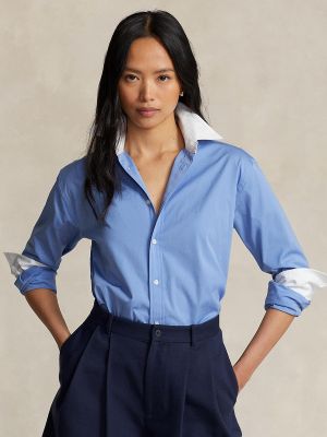 Camisa de algodón manga larga Polo Ralph Lauren