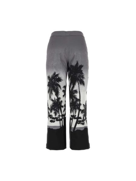 Pantalones con estampado Palm Angels negro