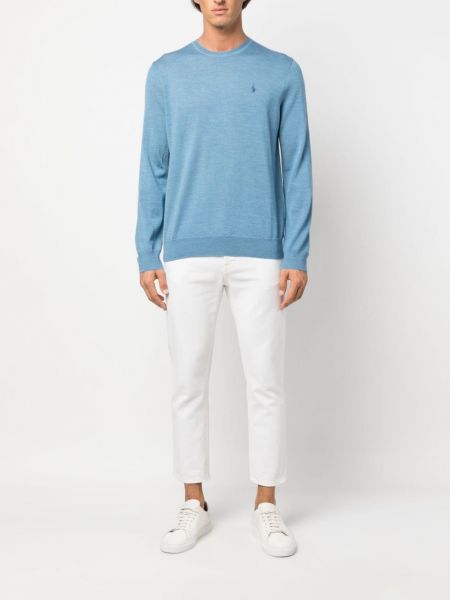 Pullover di lana Polo Ralph Lauren blu