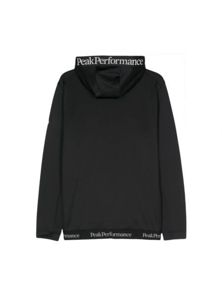 Sweter z nadrukiem Peak Performance czarny