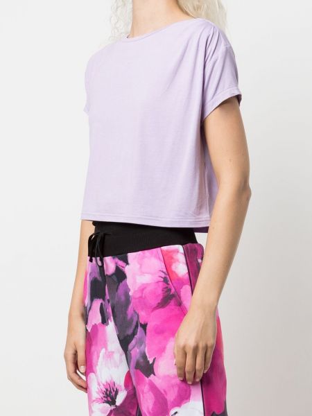 Tričko s kulatým výstřihem Marchesa Notte fialové