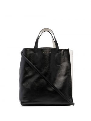 Borsa shopper di pelle Marni