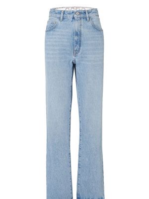 Голубые прямые джинсы Gcds