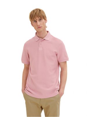 Polo marškinėliai Tom Tailor rožinė