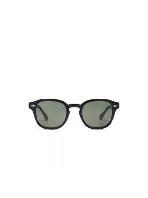 Czarne okulary przeciwsłoneczne Moscot